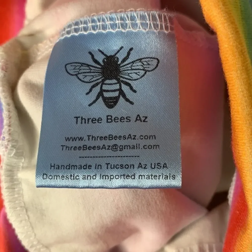 Three Bees AZ Rainbow Bubble Shorts Size 18 Months